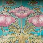 Brussels, Belgium. Art Nouveau architecture that graces the city Art Print